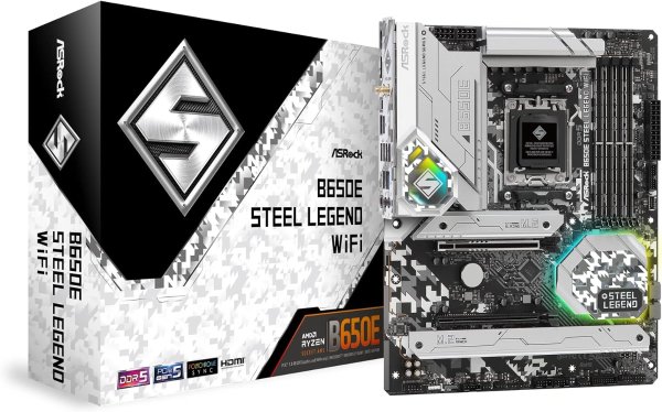 B650E Steel Legend WiFi AMD Ryzen 7000 Motherboard