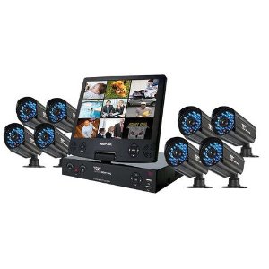 Night Owl 8-Channel, 8-Camera Indoor/Outdoor DVR Security System