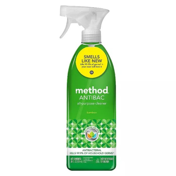 Cleaning Products Antibacterial Cleaner Bamboo Spray Bottle - 28 fl oz