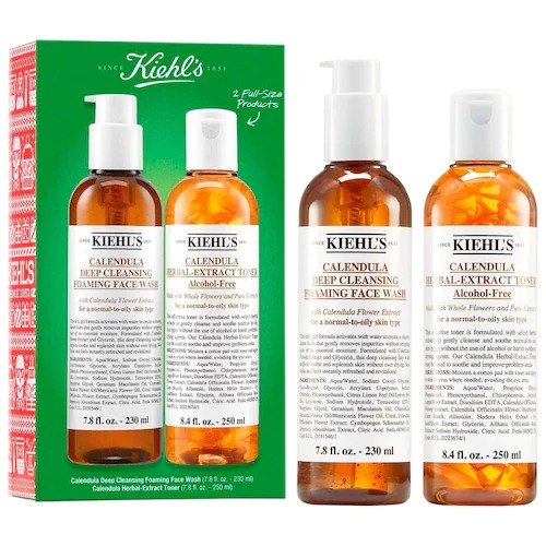 Cleanse & Soothe Calendula Skincare Holiday Gift Set