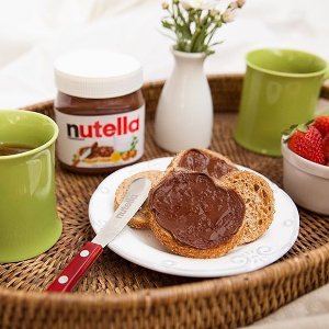 $5.44(原价$10.99)Nutella 榛子巧克力酱 1kg装 面包松饼最佳伴侣