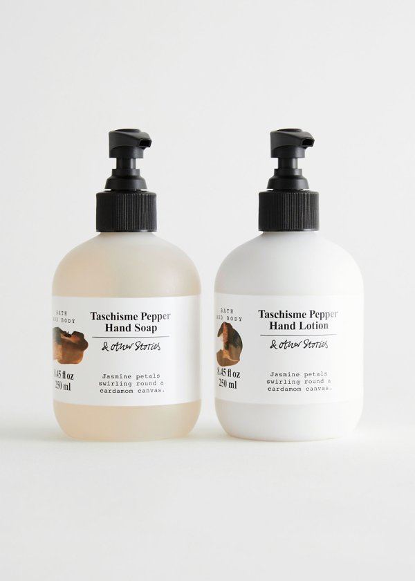 Taschisme Pepper Hand Lotion Soap Kit