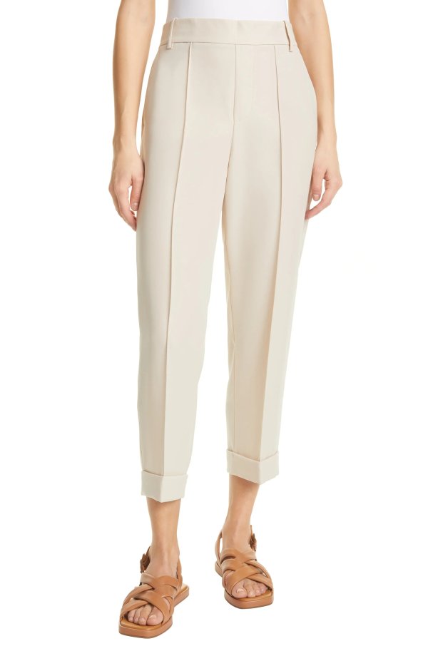 Tapered Cuff Pull-On Pants