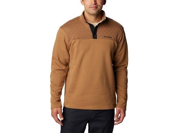 Men's Hart Mountain Quilted Half Snap Pull Over