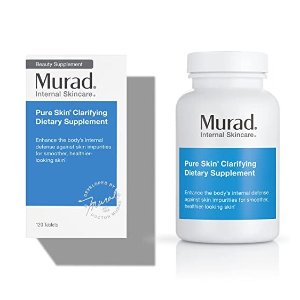 Murad 祛痘口服片热卖 含维生素A、锌 洁净细腻肌肤