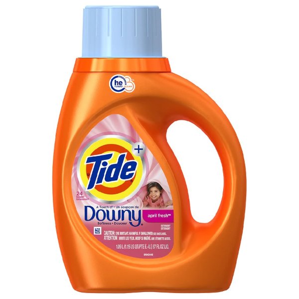 Liquid Laundry Detergent Plus Downy April Fresh