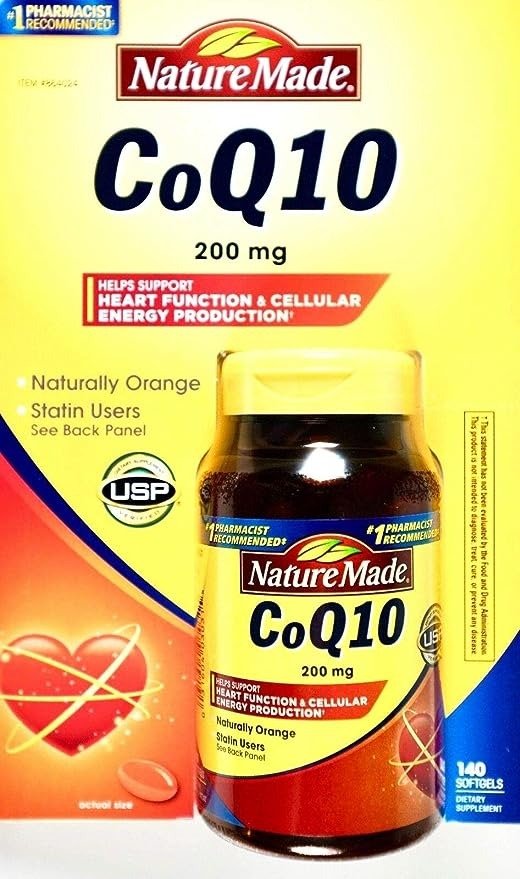 Coq10，200 毫克，纯橙色，超值装，140 粒软胶囊