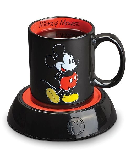 Mickey Mouse Mug Warmer with 10 Ounce Mug