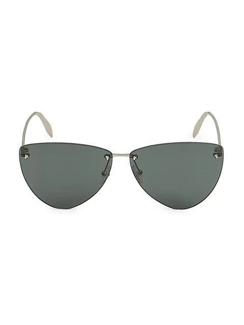 63MM Geometric Sunglasses