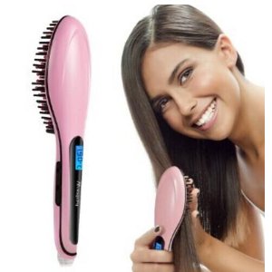 Magicfly Hair Straightener Brush @ Amazon.com