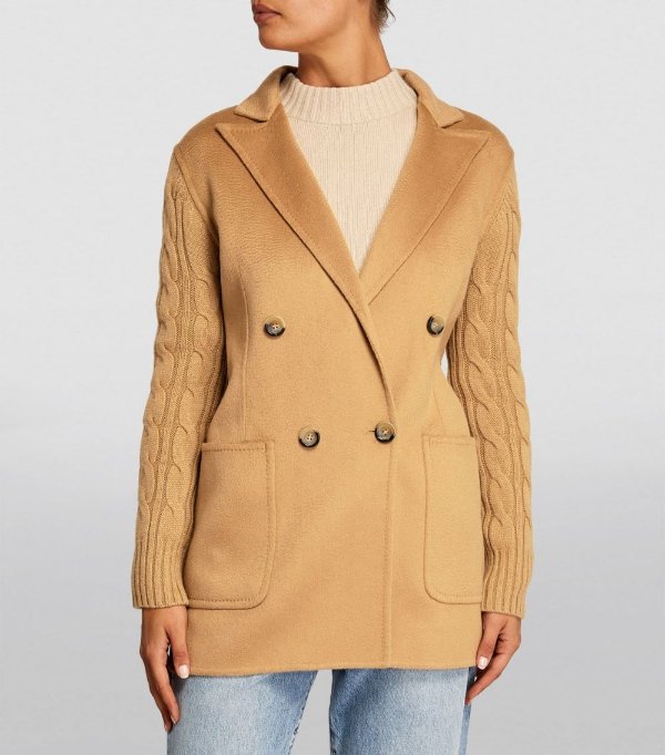 Wool-Cashmere Dalida Coat