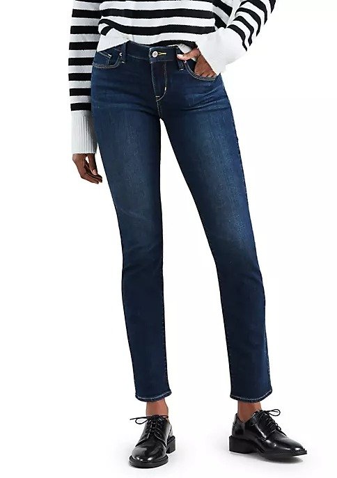 Classic Mid Rise Skinny Jeans