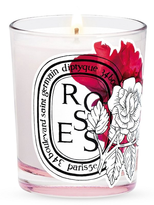 Limited Edition Roses Candle