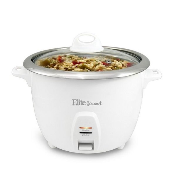 Elite Platinum 10 Cup Rice Cooker with Stainless Steel Cooking Pot