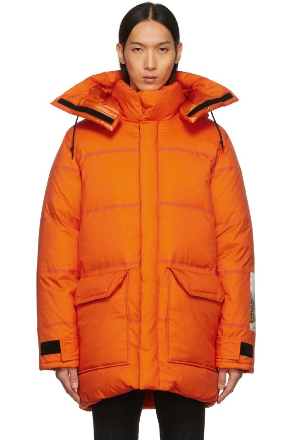 Orange The North Face Edition Coat