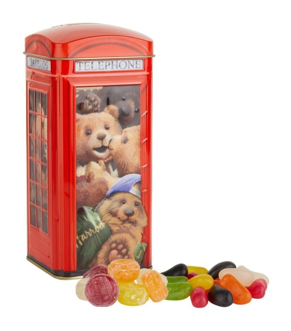 伦敦熊电话亭糖果罐头 (200g)