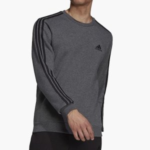 adidas Men's Essentials Fleece 3-Stripes Sweatshirt