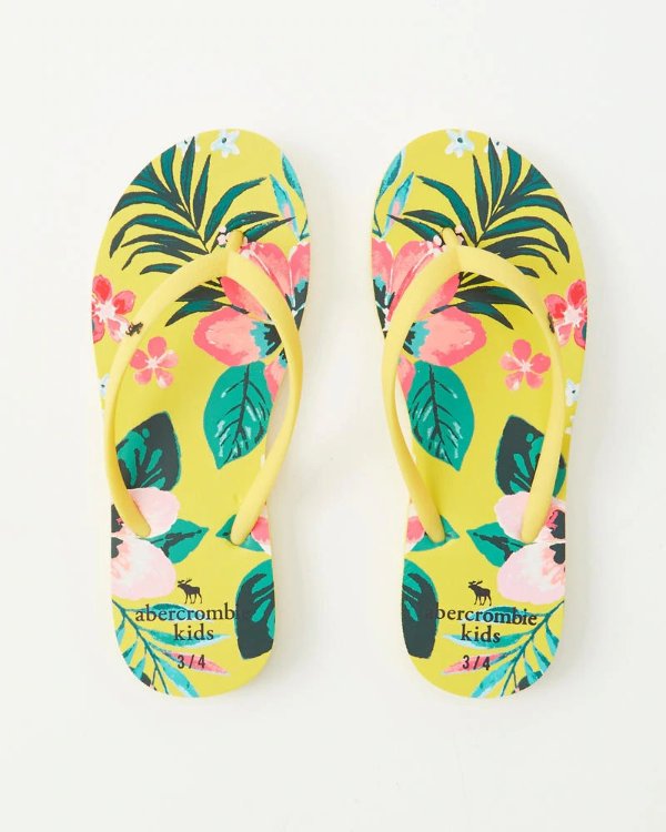 girls flip flops | girls up to 50% off sale | Abercrombie.com