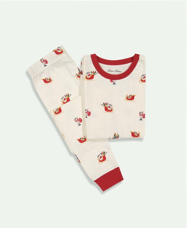 Kids Cotton Printed Pajama Set