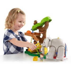 Fisher-Price 动物园主题儿童玩具