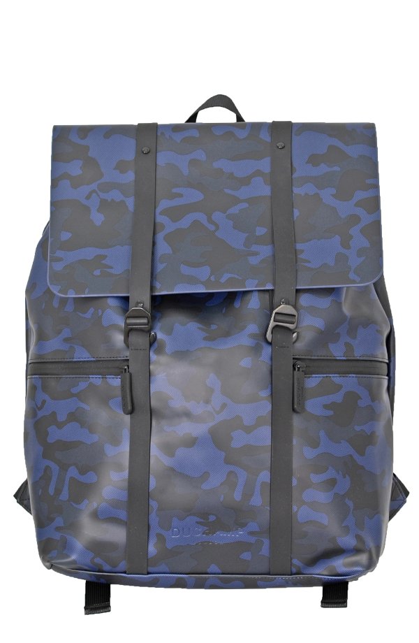 Foldover Rubberized Backpack