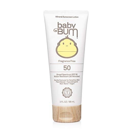 Baby Bum Mineral Sunscreen Lotion SPF 50 Fragrance Free 88ml/3oz