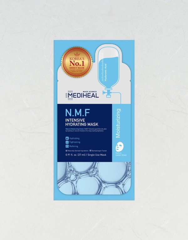 MEDIHEAL N.M.F Intensive Hydrating Mask - 5/pack