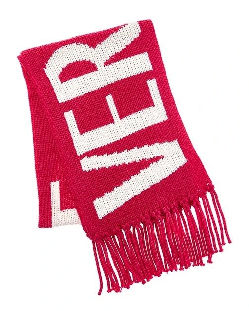 Versace Logo I羊毛围巾