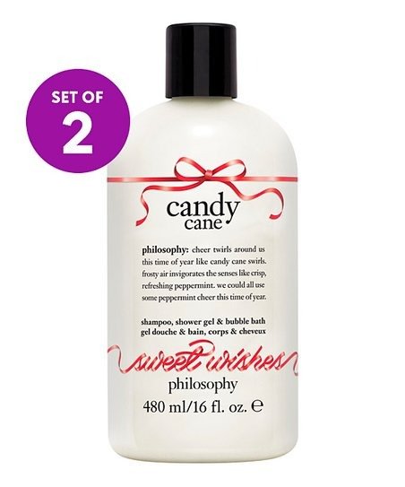 | Candy Cane 16-Oz. Shampoo, Shower Gel & Bubble Bath - Set of Two
