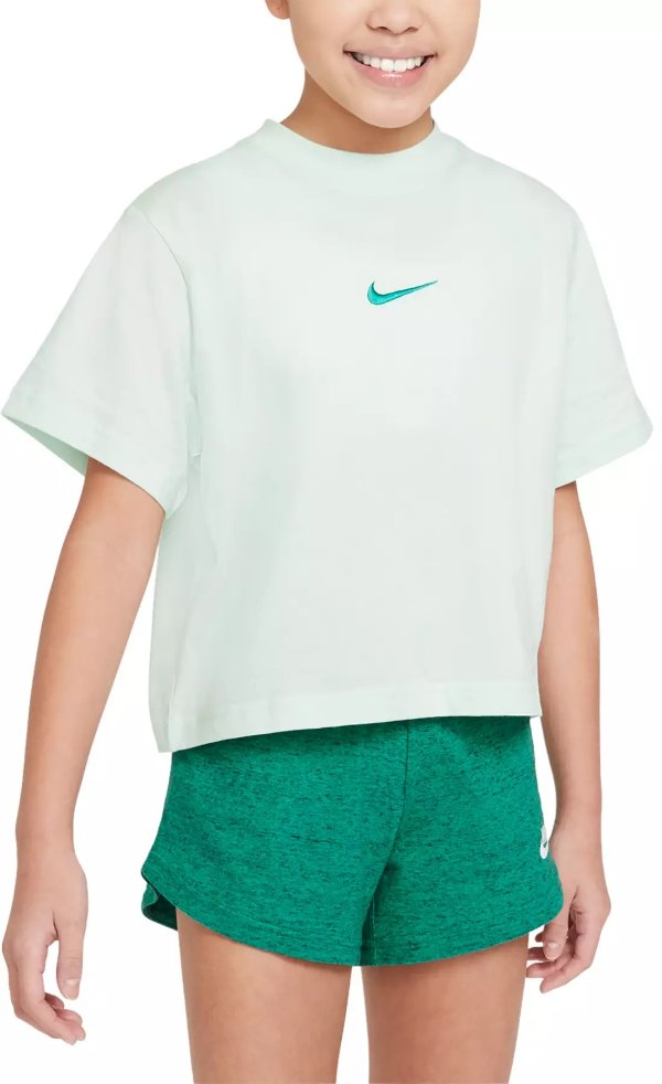 Girls' Sportswear Essential Boxy T-Shirt