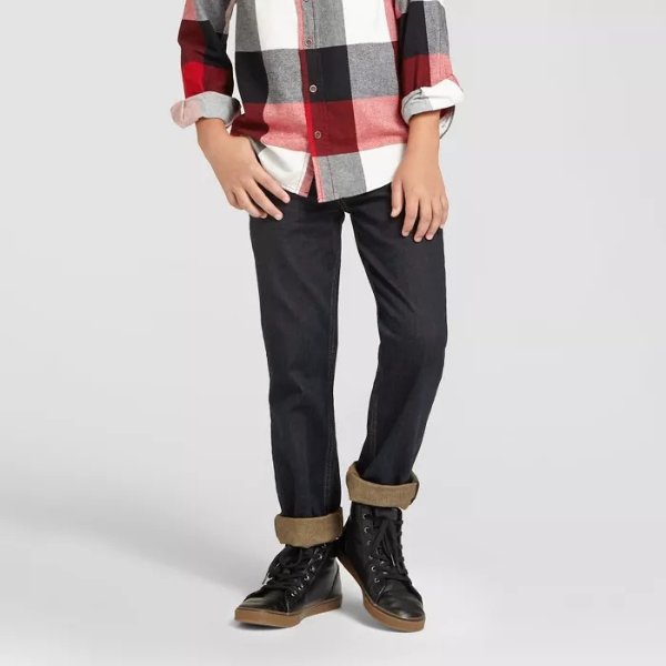 Boys' Straight Fit Jeans 