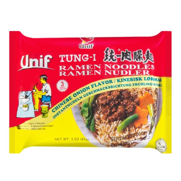 UNIF Chinese Onion Flavor Instant Ramen Noodles 85g