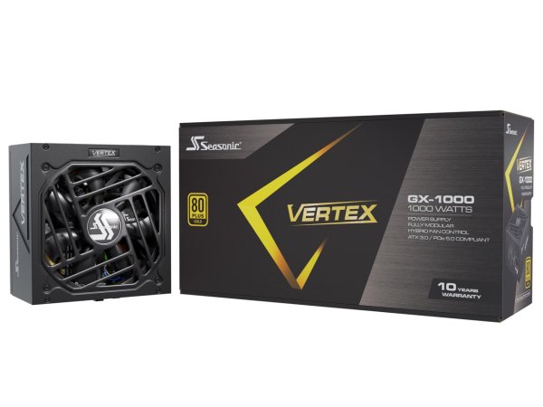 VERTEX GX-1000, 1000W 80+金牌 ATX 3.0 / PCIe 5.0