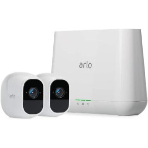 Arlo Pro 2 1080p 家庭无线安防系统 2个摄像头套装