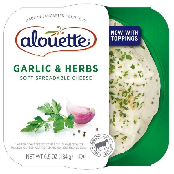Alouette Garlic Herb Spread Cheese 6.5oz