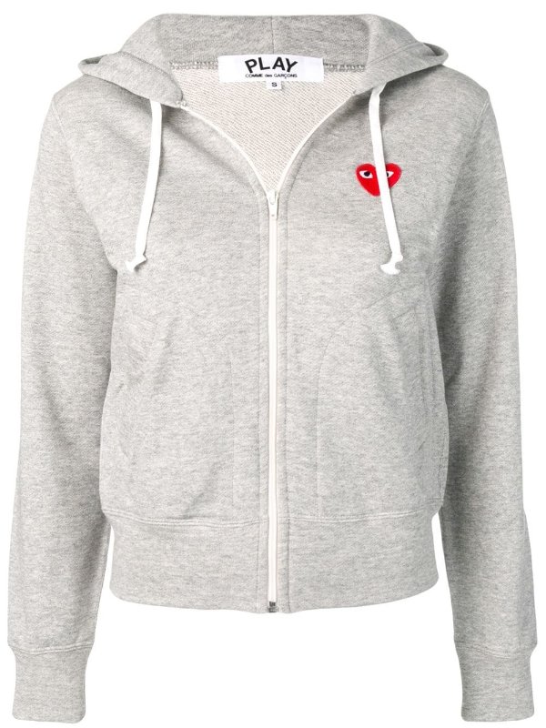 heart logo hoodie