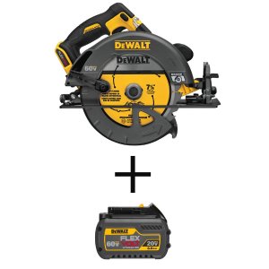 DEWALT FLEXVOLT Circular Saw with Bonus Battery