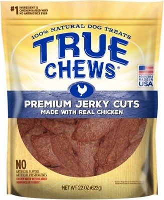 Premium Jerky Cuts with Real Chicken Dog Treats, 22-oz bag - Chewy.com