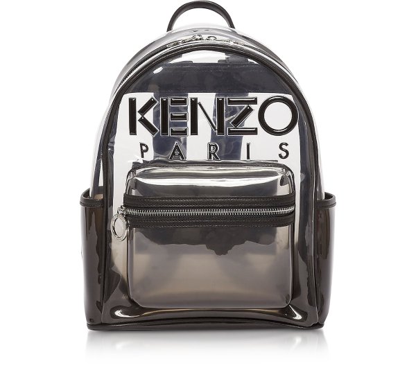 Black Transparent Kombo Backpack