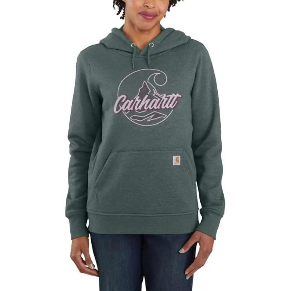 Relaxed Fit Midweight C Logo Graphic Sweatshirt | Women's | Carhartt