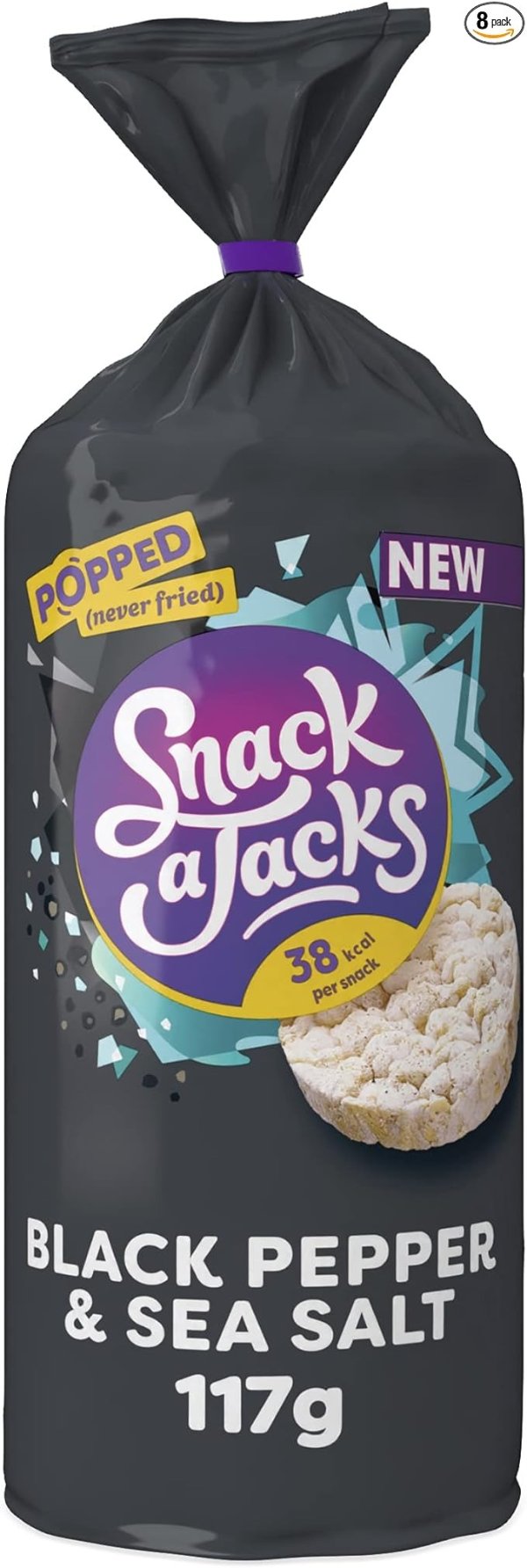 Snack-a-Jacks 黑胡椒盐味
