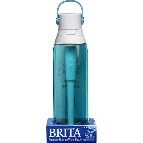 Filter Bottles 26-fl oz Plastic Water Bottle