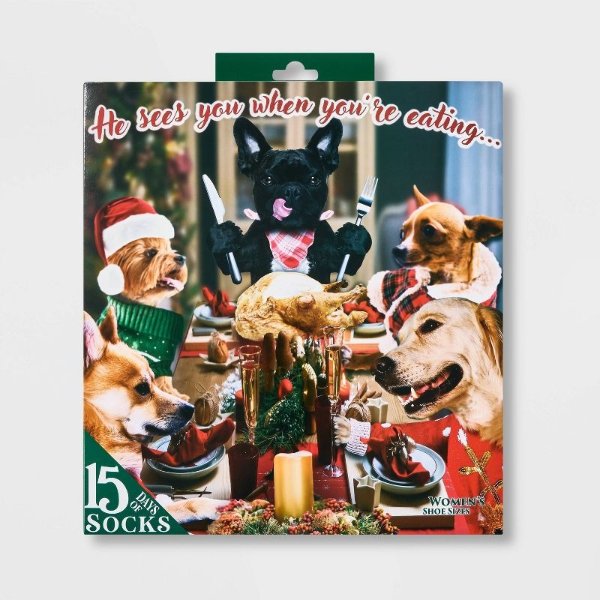 Holiday Dogs袜子礼盒