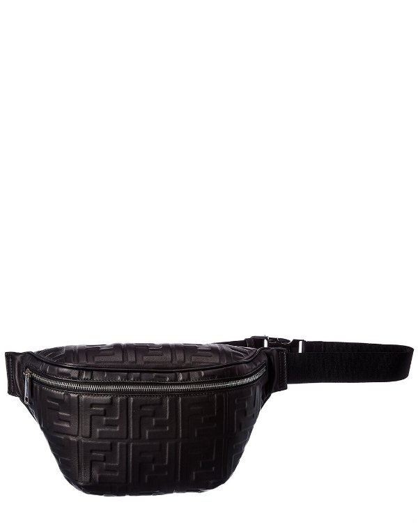 FF Leather Belt Bag