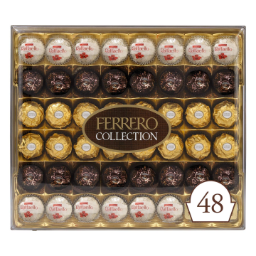 费列罗 榛果牛奶巧克力48粒装 七夕礼盒