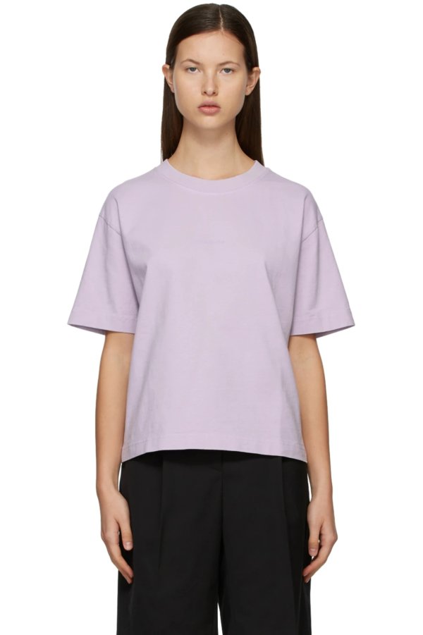 SSENSE 独家发售紫色徽标 T 恤