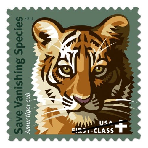 拯救消失物种纪念邮票 20个