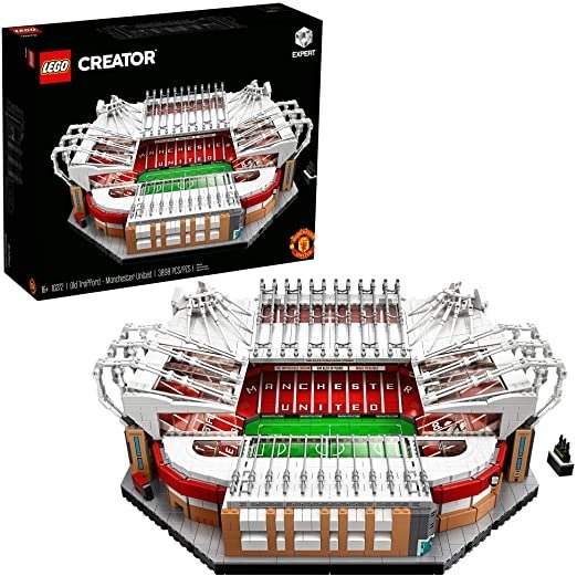 Creator Expert Old Trafford - Manchester United 10272 Building Kit for Adults and Collector Toy, New 2020 (3,898 Pieces)