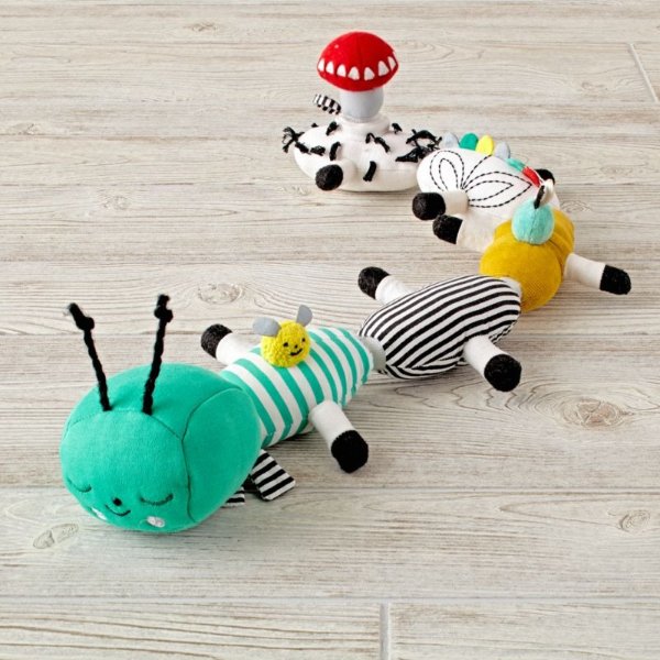 Plush Caterpillar Baby Sensory Toy + Reviews | Crate & Kids