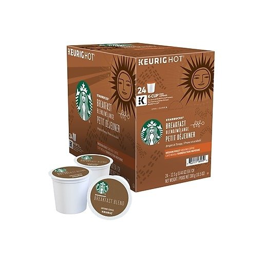 Keurig K-Cup Starbucks Breakfast Blend, Regular, 24 Pack